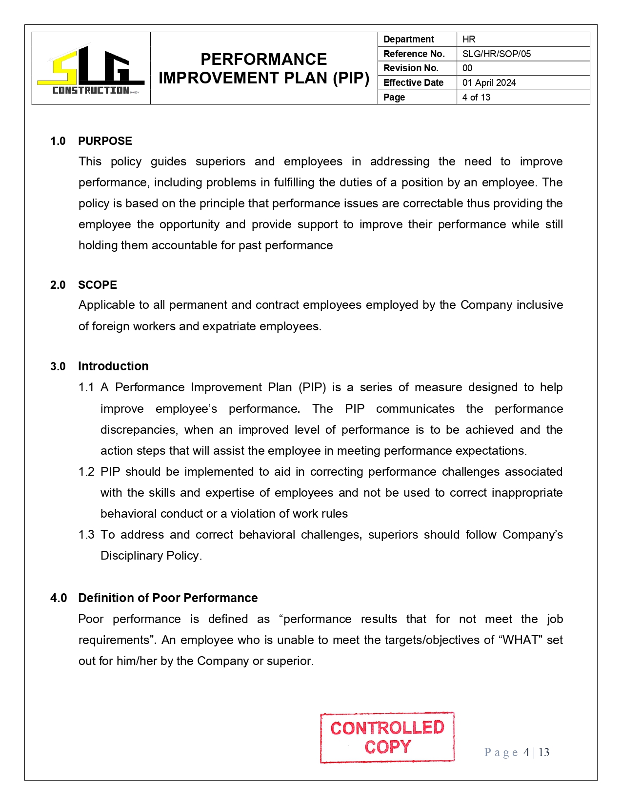SLG-PRO-SOP Page 4